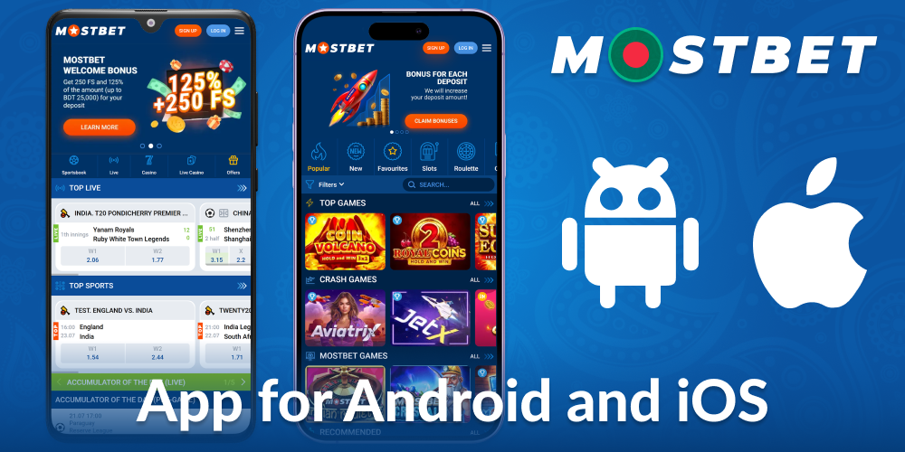 Mobile application Mostbet BD